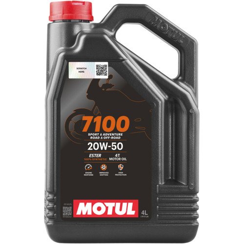 Масло  Motul 7100 4T SAE 20W50 4L