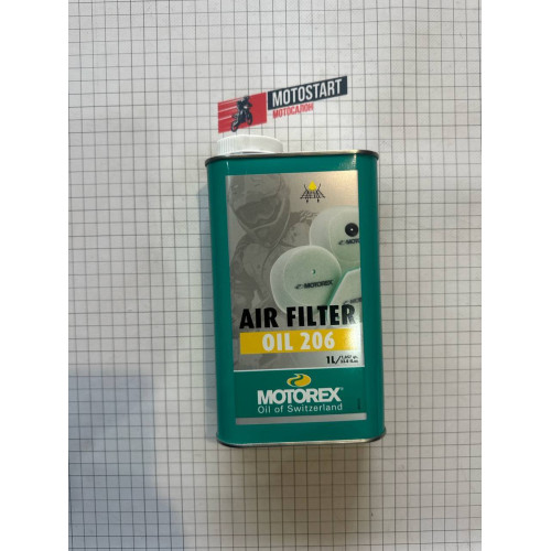 Масло фільтра повітряного Motorex Air Filter Oil 206 (1л)