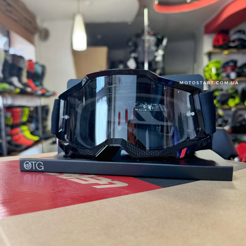 Окуляри 100% ACCURI 2 OTG Goggle Black - Clear Lens