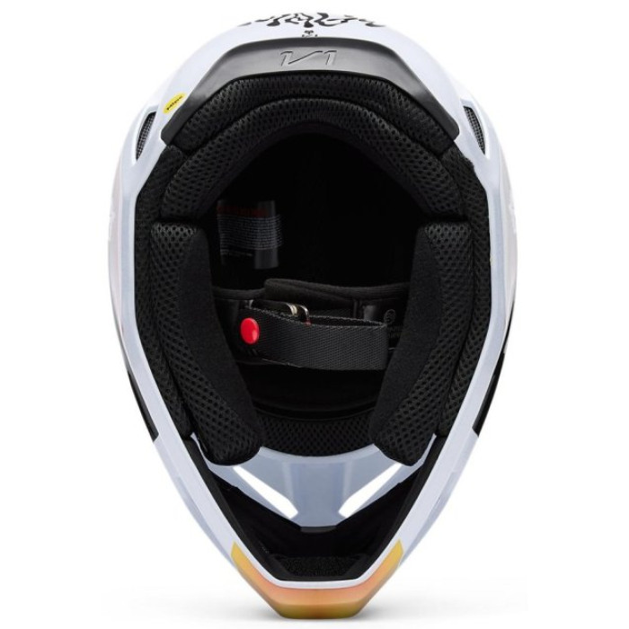 Шолом FOX V1 HELMET - HELLO FUTURE [White]