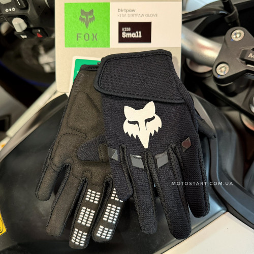 Дитячі перчатки FOX KIDS DIRTPAW GLOVE [Black]